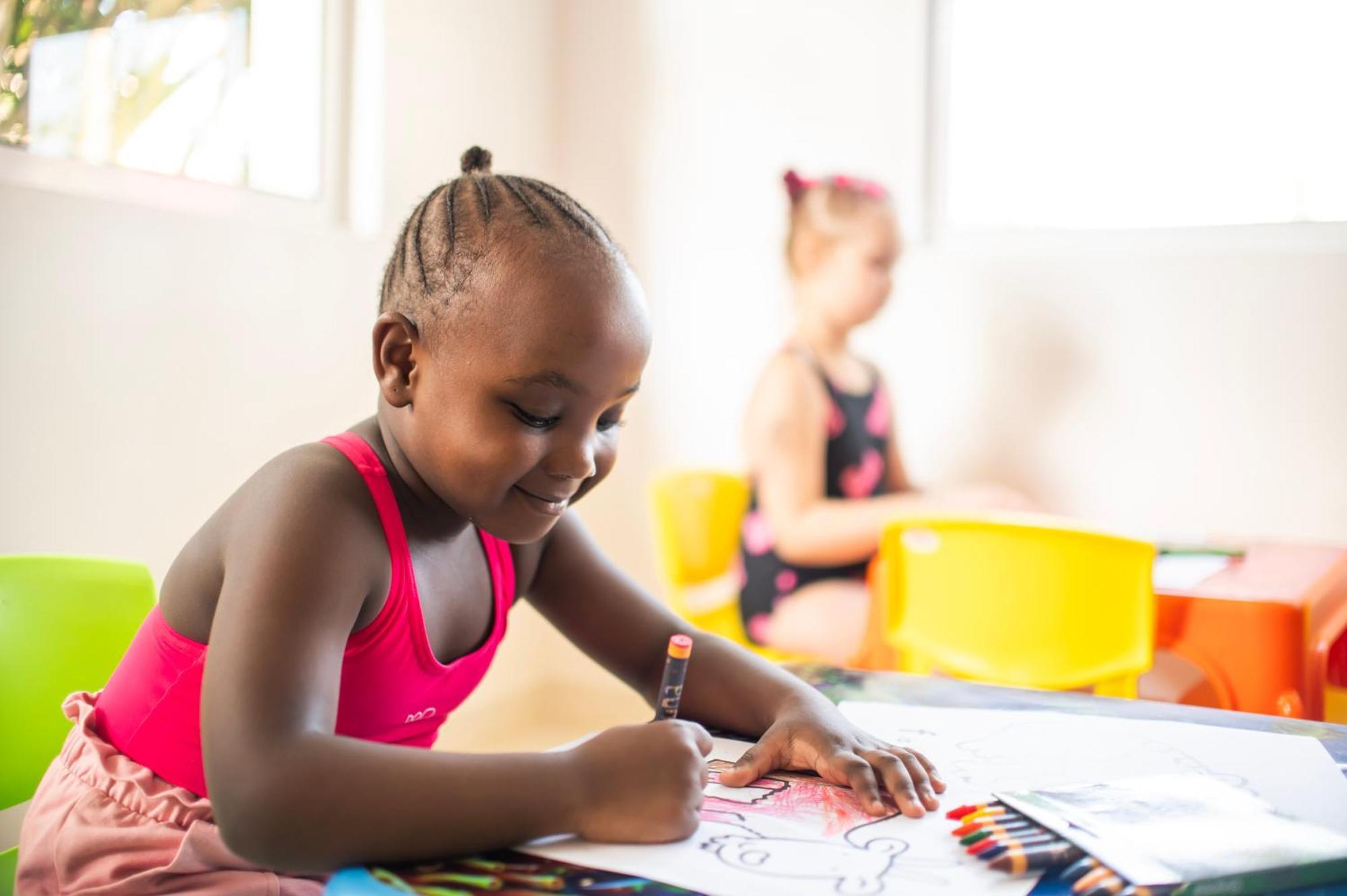 منتجع ليجر لودج بيتش آند جولف شاطئ دياني المظهر الخارجي الصورة Child colouring