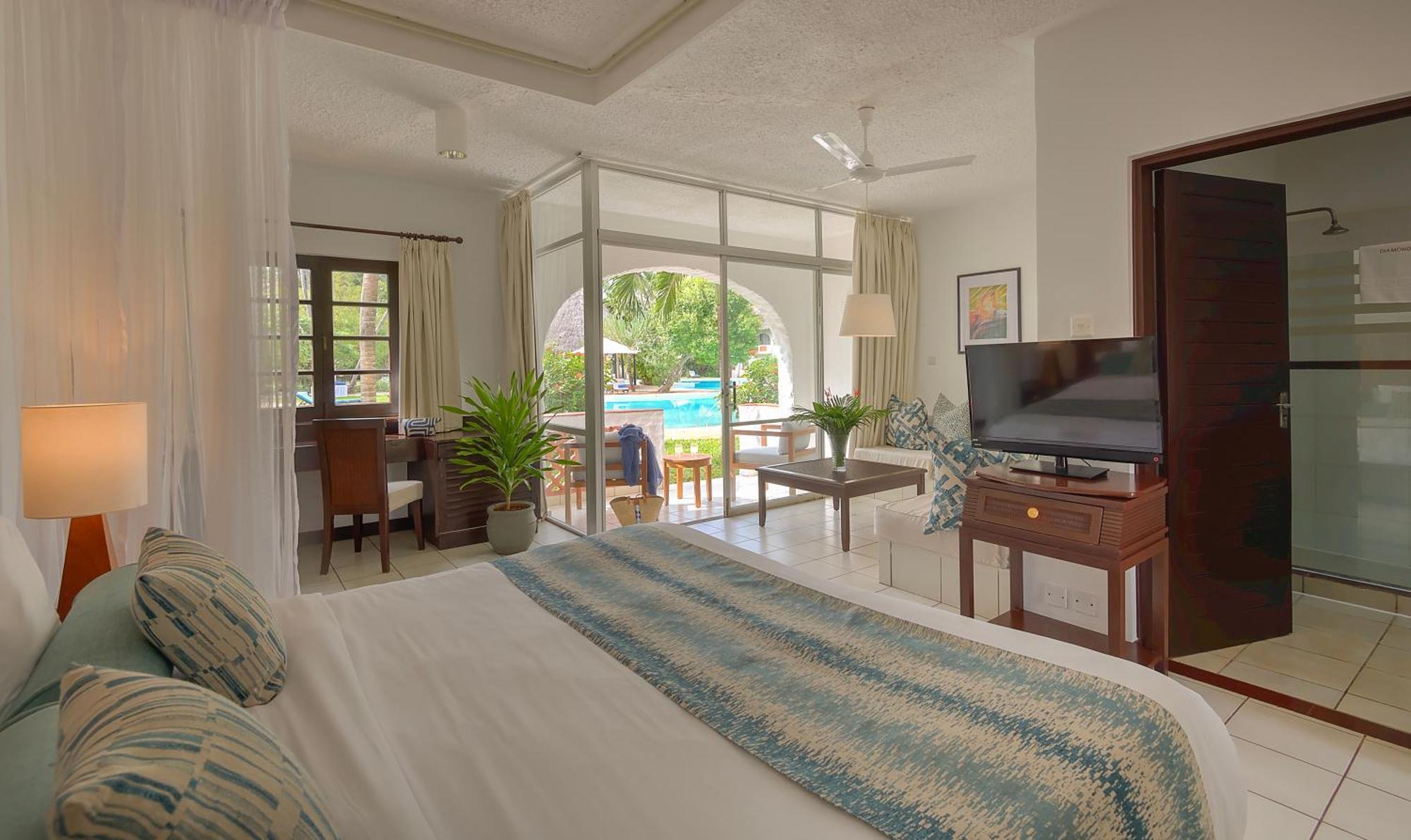 منتجع ليجر لودج بيتش آند جولف شاطئ دياني الغرفة الصورة A room at the hotel